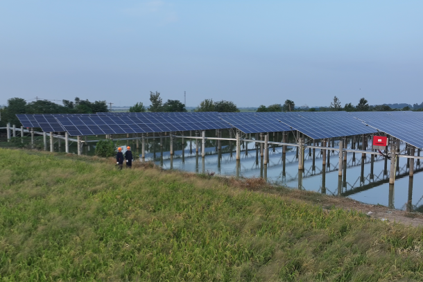 集团格式-图为龙源电力安徽公司汊涧新能源汇流站项目现场_副本